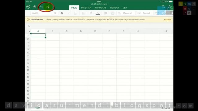 Curso Excel para Ipad. Primeros Pasos. Sesión 01. Vídeo 1 de 1. David Asurmendi. смотреть онлайн