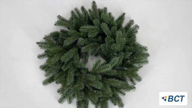 Веночек зеленый Элит 60 см | Венок литой искусственный Смерека смотреть онлайн