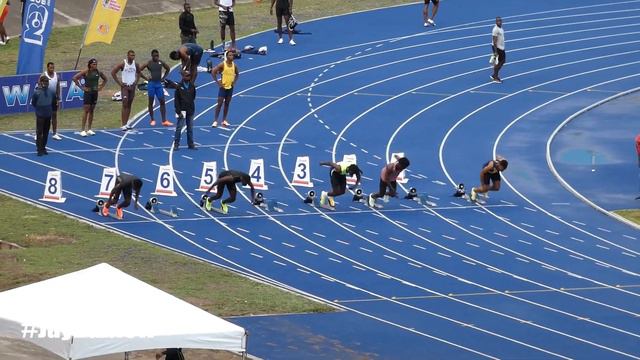 Emanuel Archibald | Tajay Gayle | Aubrey Allen | Mens 100m HEAT 5 | VelocityFest 11 смотреть онлайн