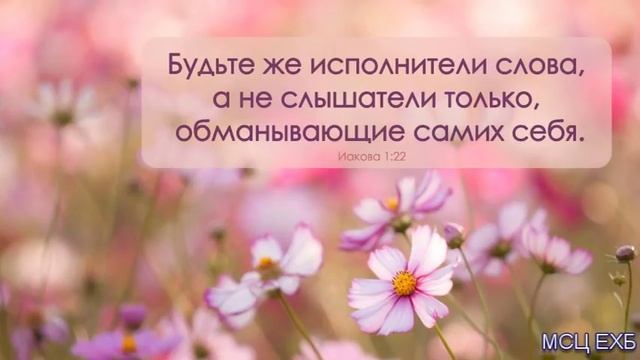 "Измени своё отношение к Слову Божьему". Е. А. Чмых. МСЦ ЕХБ. смотреть онлайн