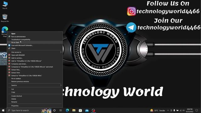 How to Install VirtualBox On Windows 10 | How to Download and Install VirtualBox on windows 10 #tec смотреть онлайн