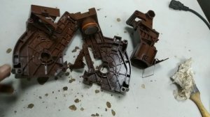 Polaris PACM2041SW застрял заварочный блок.