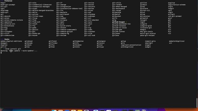 Git: Install By Home-Brew смотреть онлайн