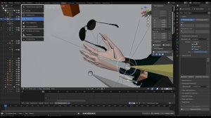 Blender 3D - Взаимодействие персонажа с предметами - способ 1