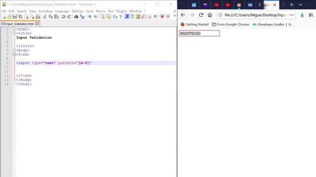 Minute Coding HTML Lesson 11 Validating inputs (pattern) смотреть онлайн