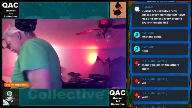 Quasar Art Collective- A collaborative Art Stream смотреть онлайн