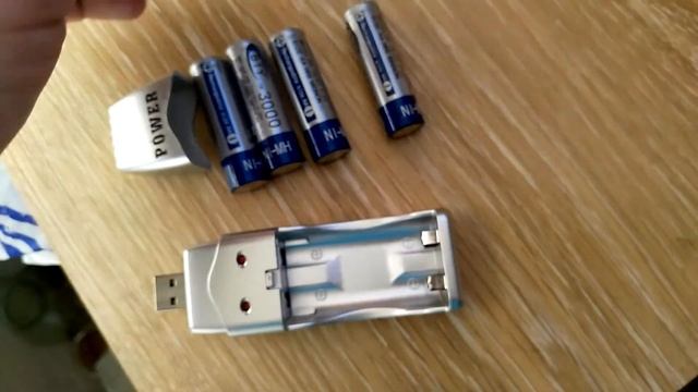 АА BTY 3000 аккумуляторы, USB адаптер на AA и ААА батареи смотреть онлайн