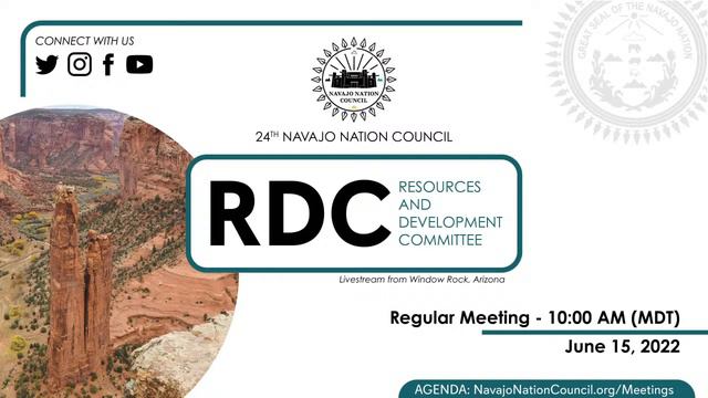 (PART 2) Resources & Development Committee Regular Meeting, 24th Navajo Nation Council (06/15/22) v смотреть онлайн