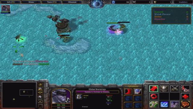 Играем в Warcraft 3 #430 - Icegliders смотреть онлайн