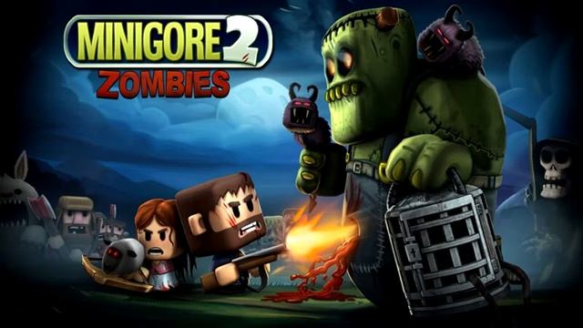 Minigore 2: Zombies - Night Forest (12 minutes extended) смотреть онлайн