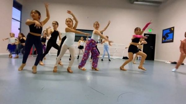 Ballroom Kids Class / Samba / Dance Coach Natalia Bekker