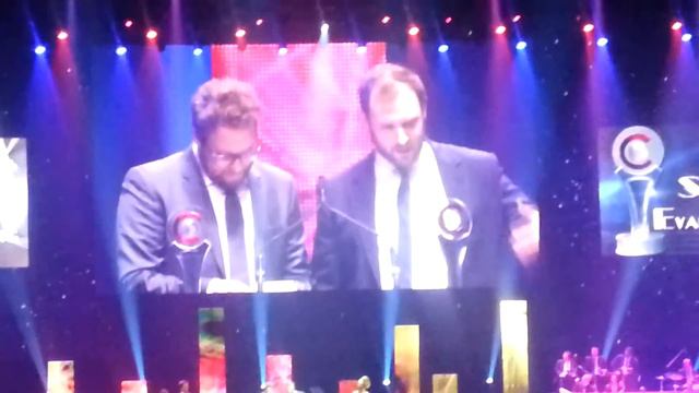 Seth Rogan, Evan Goldberg at CinemaCon 2014 смотреть онлайн