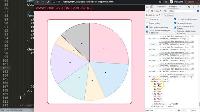 How to Always Show Tooltip with Rounded Borders on Pie Chart in Chart js смотреть онлайн
