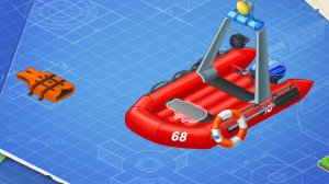 Давай узнаем как устроена спасательная лодка | Познавательный мультфильм про транспорт для детей