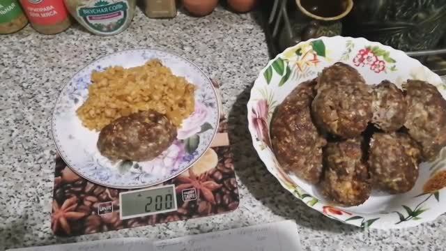 Вкусные зразы и перловка с овощами,мои авторские рецепты с подсчётом КБЖУ. Худею вкусно ! смотреть онлайн