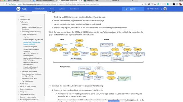 Browser (DOM, CSSOM, Render Tree & JS Exec) - Pakistan.js смотреть онлайн