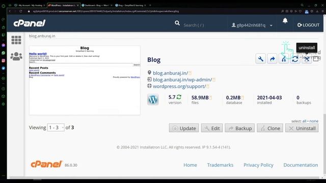 How To Install WordPress Using cPanel in Tamil | Web Hosting Beginners Tutorial in Tamil | #04 смотреть онлайн