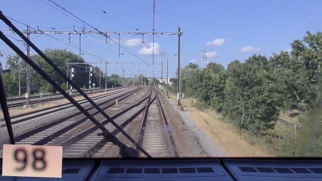 Meerijden met de machinist van Den Haag naar Haarlem. (Met snelheidsmeter) смотреть онлайн