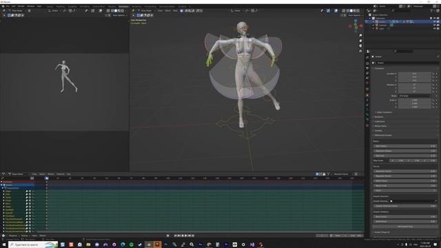 How to make pose for Second Life with Blender and Avastar - BEGINNERS смотреть онлайн