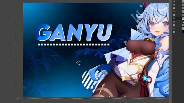 Ganyu GFX Speedart | Koji kun смотреть онлайн