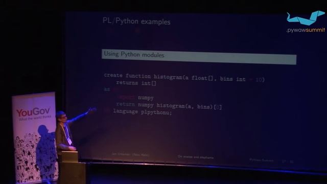 Jan Urbański: On snakes and elephants - PyWaw Summit 2015 смотреть онлайн