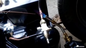 Bernzomatic TS8000. Пайка медных труб горелкой на МАПП газе, твердым припоем.