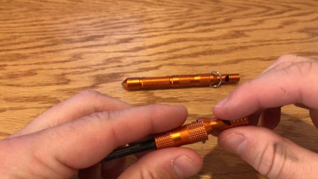 [64] Orange Aluminum Outdoor EDC Whistle Fire Steel Glass Breaker Tinder Starter Magnesium Tactical смотреть онлайн