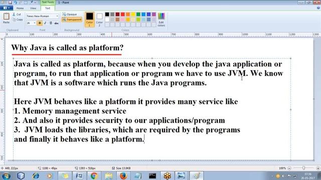 3 Why Java is called as platform смотреть онлайн