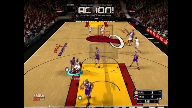 NBA 2k14 Gameplay ( Geforce 210 1 gb ) смотреть онлайн