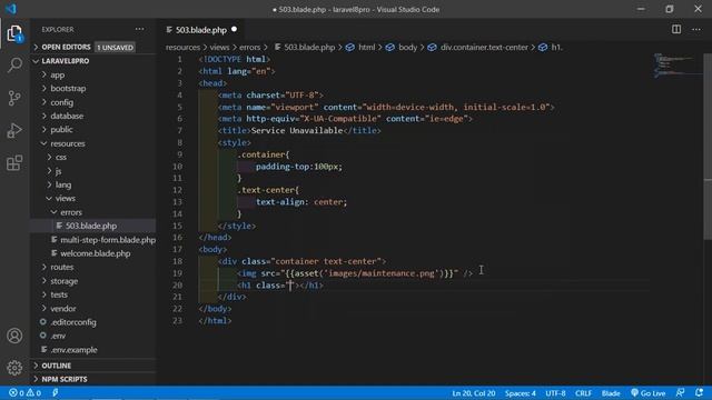 Laravel 8 Tutorial - Maintenance Mode смотреть онлайн