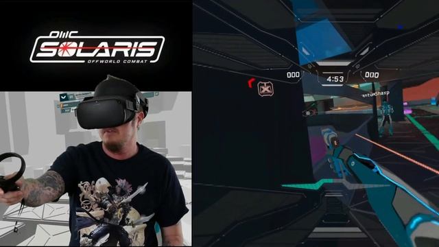 SOLARIS Offworld Combat VR Gameplay | Oculus Quest | Multiplayer FPS смотреть онлайн