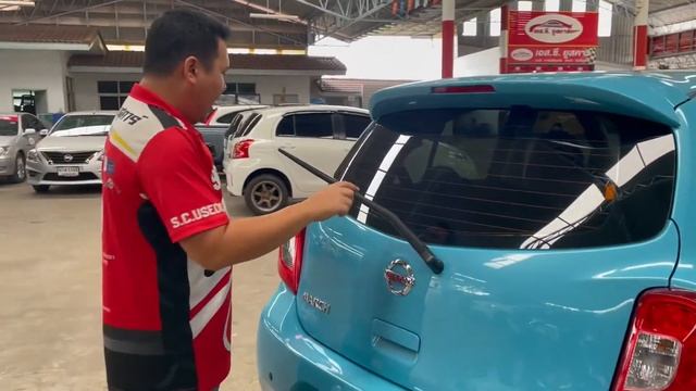 NISSAN MARCH 1.2 E AT 2019 รถเก๋งสีฟ้าพาสเทล สวยๆ แจ่มๆ มาเป็นเจ้าของรถได้เอส.ซี.ยูสคาร์ (ปุ้ยพาโฮ) смотреть онлайн