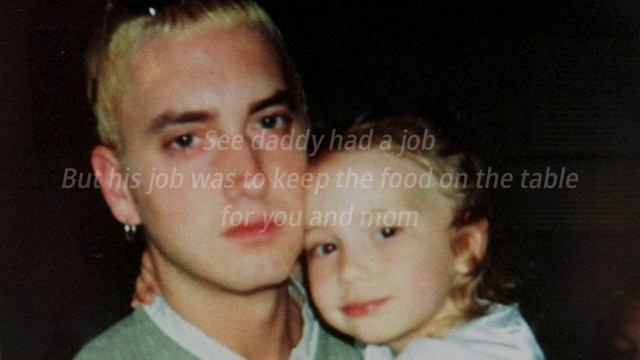 Eminem - Mockingbird (slowed + Lyrics)