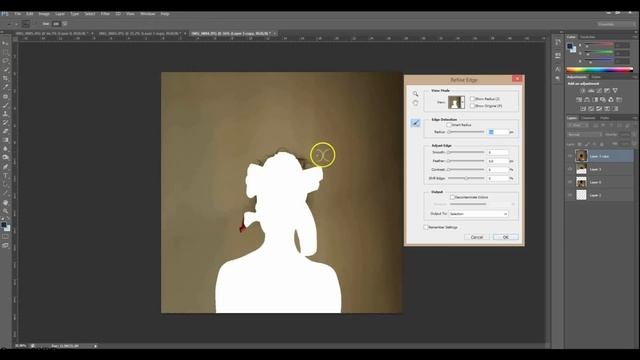 Photoshop CS6 Tutorial: Background Color Change/ Simple Expansion (not for beginners) смотреть онлайн