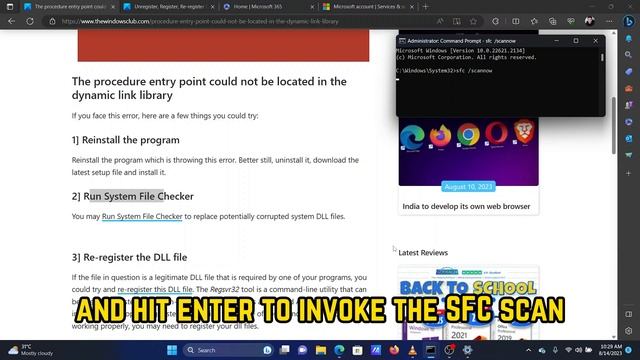 The procedure entry point could not be located in the dynamic link library смотреть онлайн