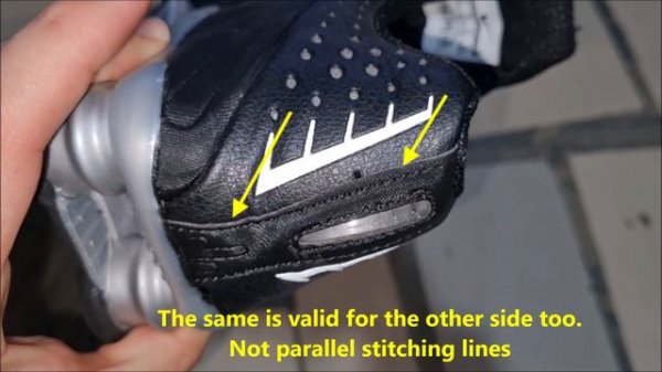 Nike Shox real vs fake. How to spot fake Nike shox R4 in 2022