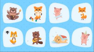 Мультфильм-игра на распознавание эмоций 😃 - Развиваем эмоциональный интеллект у малышей 😲