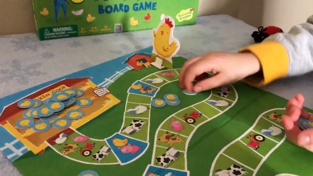 Peaceable Kingdom Count Your Chickens Board Game Kids Toy Review смотреть онлайн