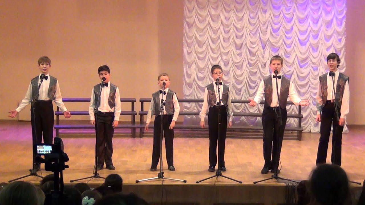 "Новогодний рок-н-ролл" Ансамбль мальчиков New Year`s Rock and Roll Vocal Choir of boys смотреть онлайн