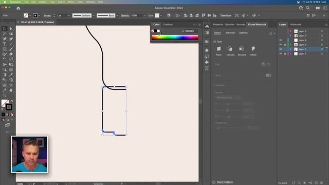 Design Masterclass: New 3D in Illustrator | Adobe Creative Cloud смотреть онлайн