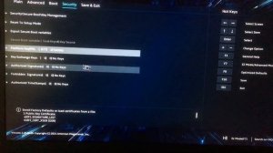 Enable Secure Boot Settings in ASUS Bios Utility