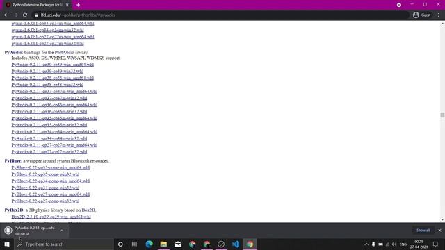 Solved Pyaudio Error on Python..... смотреть онлайн
