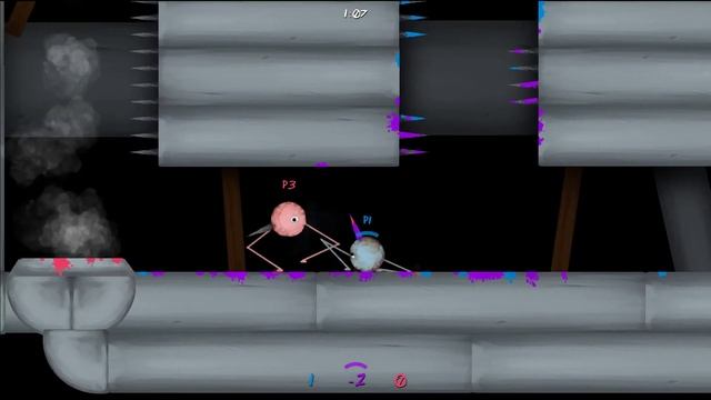 Stab Stab Stab Gameplay #3 : I'M A REAL BIRD | 3 Player смотреть онлайн