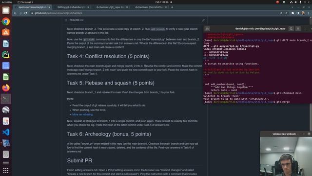 Git Exercise Walk through смотреть онлайн