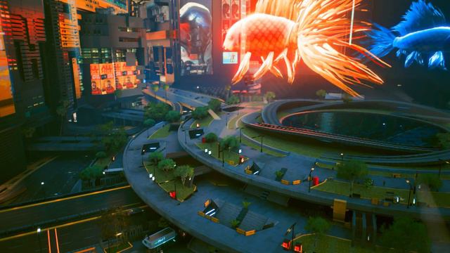 Cyberpunk 2077 Busy Streets смотреть онлайн
