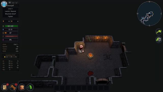 Ultimate ADOM - Caverns of Chaos Early Access Gameplay 60fps смотреть онлайн