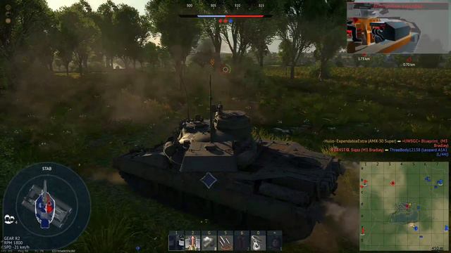 King of the Hill- AMX-30 Super- War Thunder смотреть онлайн