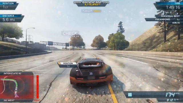 NEED FOR SPEED MOST WANTED Bugatti Veyron Super Sport VS Koenigsegg Agera R (MW 1rd).[Thai] смотреть онлайн