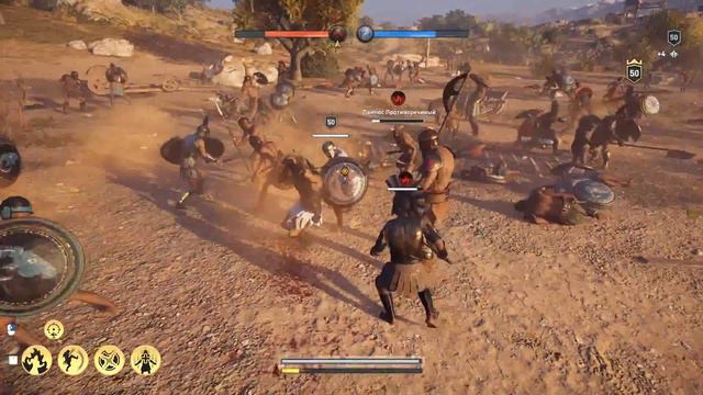 Assassin's Creed Odyssey:ТЕСТ ЛЕГЕНДАРНОЙ ДУБИНЫ ГЕРАКЛА,НА ПОЛЕ БРАНИ.ЭТО СПАРТА!!! смотреть онлайн