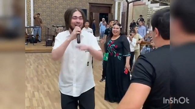 Uzmir Va Mira Marg'ilonda To'yda Like Bosing #uzmir #uzmirmedia #mira #oybekrep #oybekshou